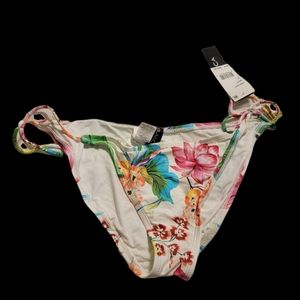 NWT LA BLANCA MULTICOLORED BIKINI BOTTOM SIZE 8